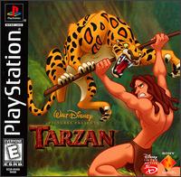 Caratula de Disney's Tarzan para PlayStation