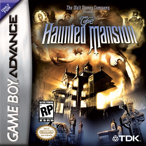 Caratula de Disney's The Haunted Mansion para Game Boy Advance