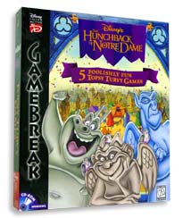 Caratula de Disney's The Hunchback of Notre Dame: Topsy Turvy Games para PC