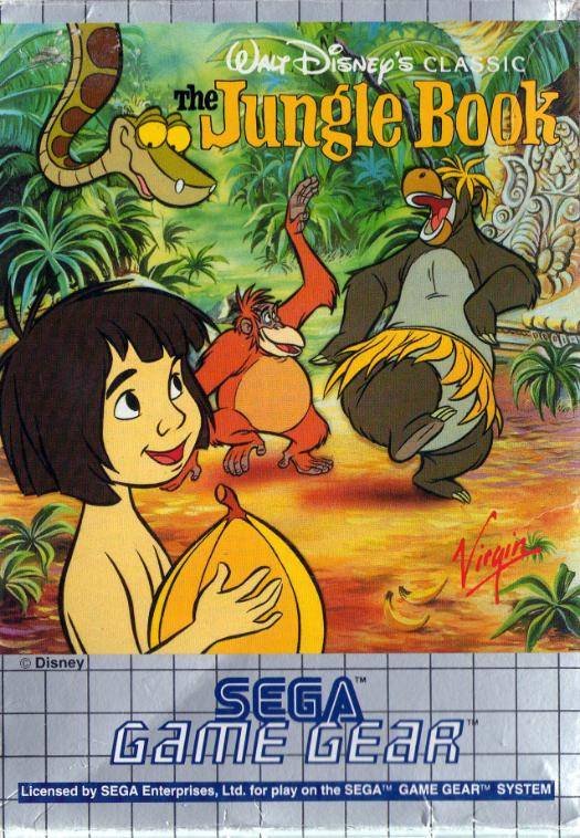 Caratula de Disney's The Jungle Book para Gamegear