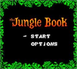 Pantallazo de Disney's The Jungle Book para Gamegear