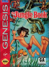 Caratula de Disney's The Jungle Book para Sega Megadrive