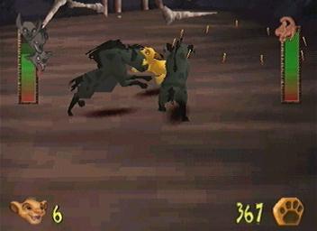 Pantallazo de Disney's The Lion King: Simba's Mighty Adventure para PlayStation