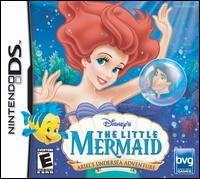 Caratula de Disney's The Little Mermaid: Ariel's Undersea Adventure para Nintendo DS