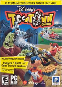 Caratula de Disney's Toontown Online [Retail Box] para PC