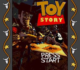 Pantallazo de Disney's Toy Story para Sega Megadrive