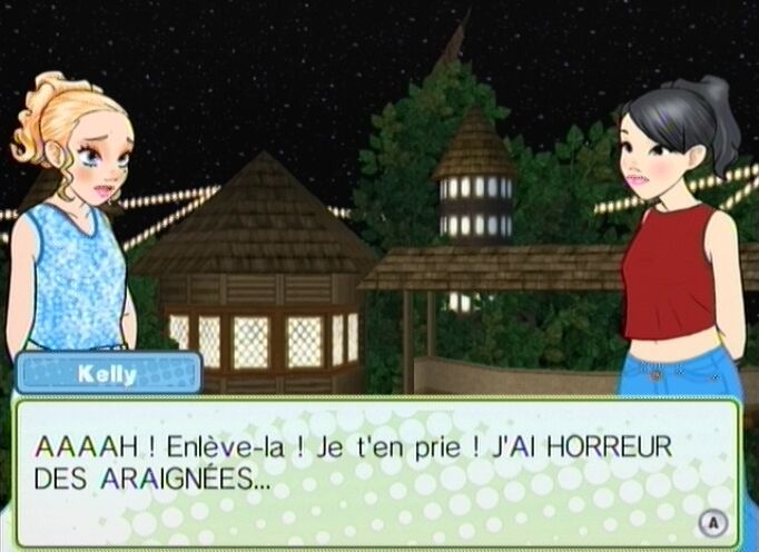 Pantallazo de Diva Girls: Princesas Sobre Hielo para Wii