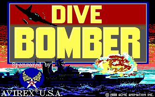 Pantallazo de Dive Bomber (a.k.a. Night Raider) para PC