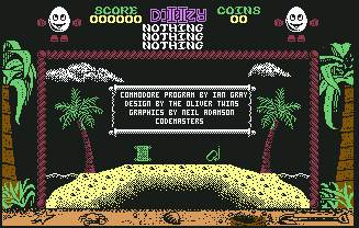 Pantallazo de Dizzy: Treasure Island para Commodore 64