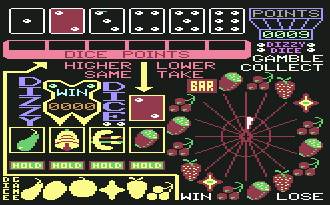 Pantallazo de Dizzy Dice para Commodore 64