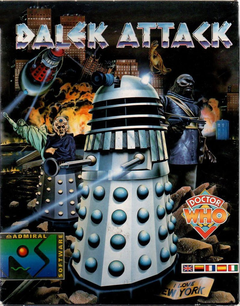 Caratula de Doctor Who: Dalek Attack para Atari ST