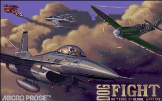 Pantallazo de Dogfight: 80 Years Of Aerial Warfare para Amiga