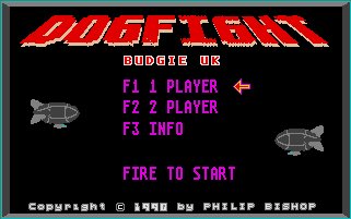 Pantallazo de Dogfight para Atari ST