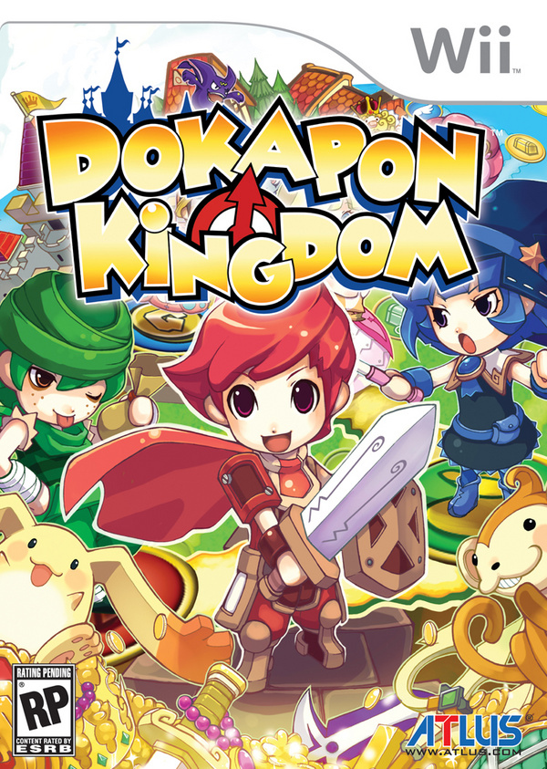 Caratula de Dokapon Kingdom para Wii