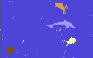 Pantallazo de Dolphins Pearl, The para Commodore 64