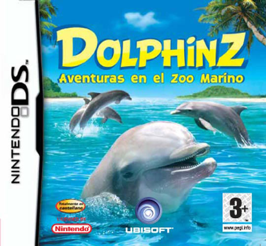 Caratula de Dolphinz: Aventuras en el zoo Marino para Nintendo DS