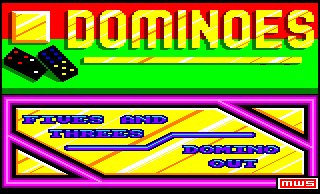 Pantallazo de Dominoes para Amstrad CPC