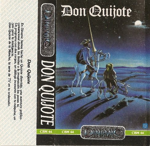 Caratula de Don Quijote para Commodore 64