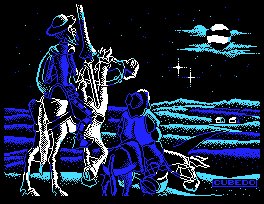 Pantallazo de Don Quijote para MSX