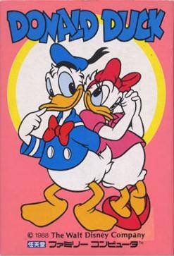 Caratula de Donald Duck para Nintendo (NES)