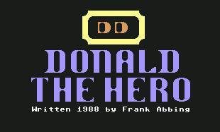 Pantallazo de Donald the Hero para Commodore 64