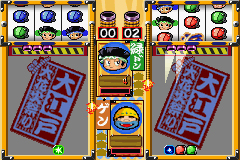Pantallazo de Donchan Puzzle Hanabi de Dohn Advance (Japonés) para Game Boy Advance