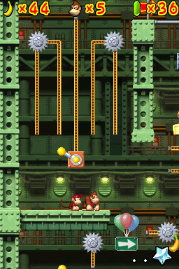 Pantallazo de Donkey Kong: Jungle Climber para Nintendo DS