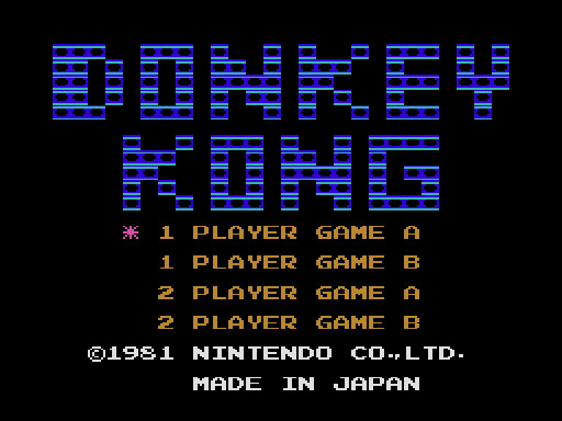 Pantallazo de Donkey Kong (Consola Virtual) para Wii
