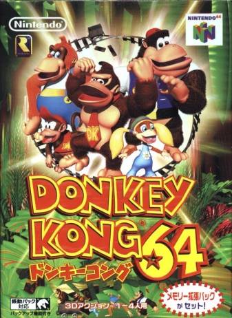 Caratula de Donkey Kong 64 para Nintendo 64