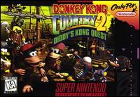 Caratula de Donkey Kong Country 2: Diddy Kong's Quest para Super Nintendo