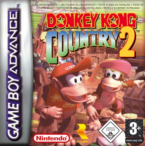 Caratula de Donkey Kong Country 2 para Game Boy Advance