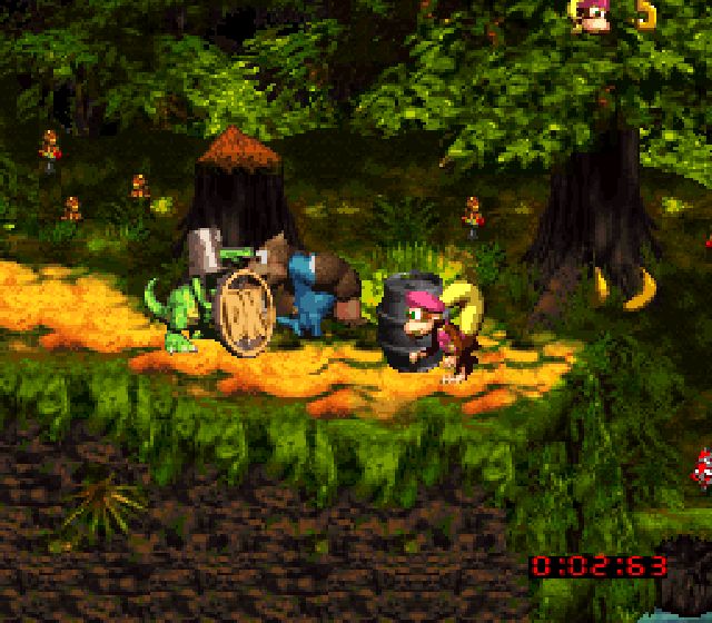 Pantallazo de Donkey Kong Country 3: Dixie Kong's Double Trouble (Europa) para Super Nintendo