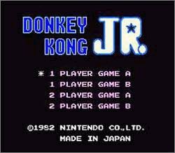 Pantallazo de Donkey Kong Jr. para Nintendo (NES)