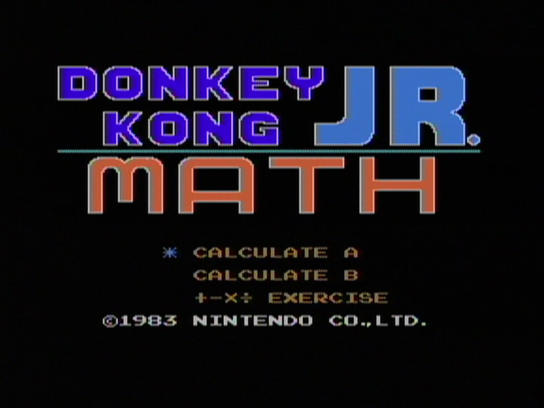 Pantallazo de Donkey Kong Jr.Math (Consola Virtual) para Wii