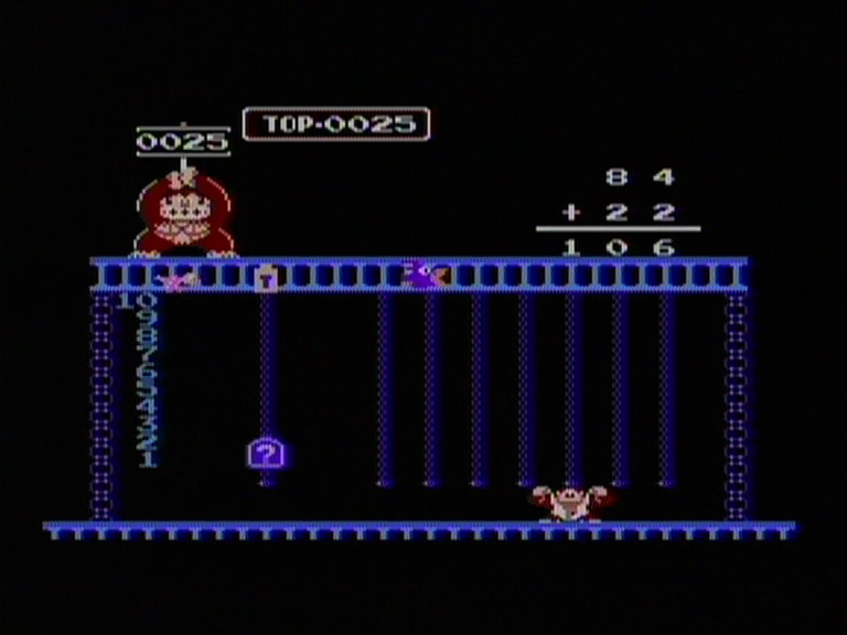 Pantallazo de Donkey Kong Jr.Math (Consola Virtual) para Wii