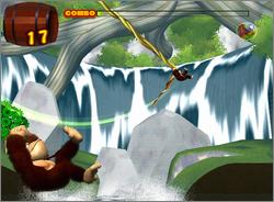 Pantallazo de Donkey Kong Jungle Beat para GameCube