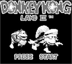 Pantallazo de Donkey Kong Land III para Game Boy