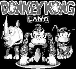 Pantallazo de Donkey Kong Land para Game Boy