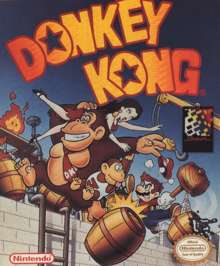 Caratula de Donkey Kong para Nintendo (NES)