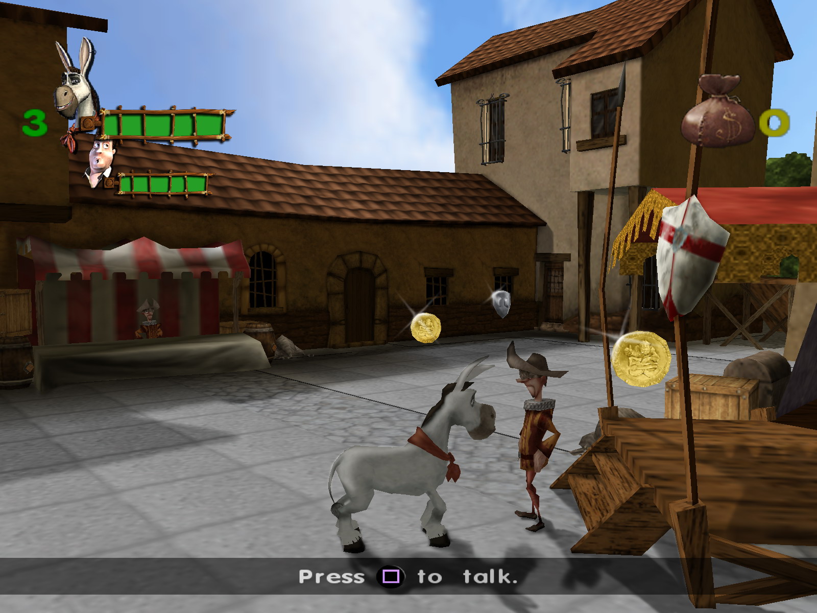 Pantallazo de Donkey Xote para PlayStation 2