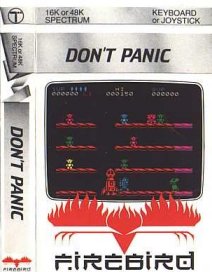 Caratula de Don't Panic para Spectrum