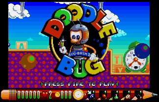 Pantallazo de Doodlebug: Bug Bash 2 para Amiga