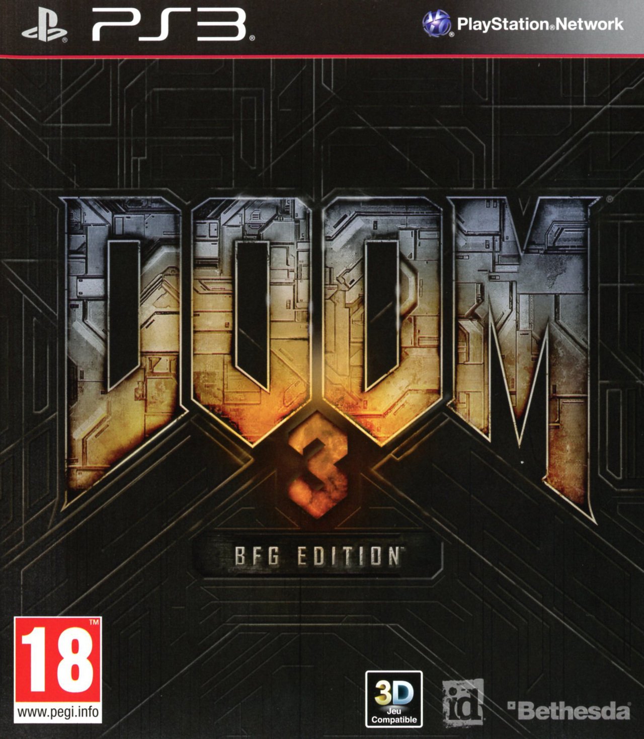 Caratula de Doom 3 BFG Edition para PlayStation 3