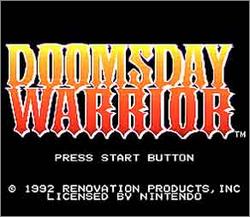 Pantallazo de Doomsday Warrior para Super Nintendo