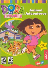 Caratula de Dora the Explorer: Animal Adventures para PC