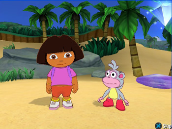 Pantallazo de Dora the Explorer: Dora Saves the Mermaids para PlayStation 2