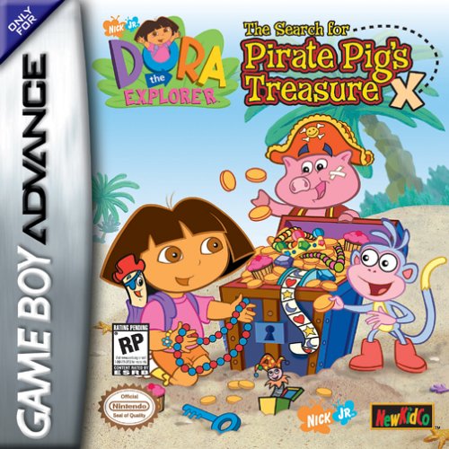 Caratula de Dora the Explorer: The Search for Pirate Pig's Treasure para Game Boy Advance