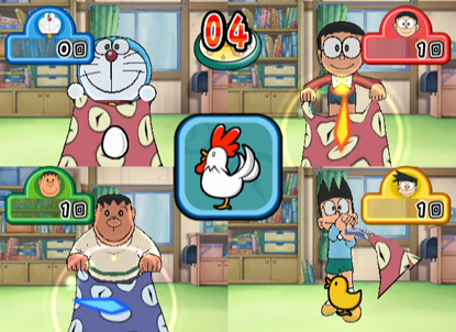 Pantallazo de Doraemon Wii Himitsu Dôgu-Ô Ketteisen (Japonés) para Wii