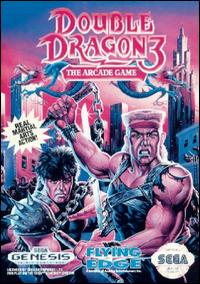 Caratula de Double Dragon 3: The Arcade Game para Sega Megadrive