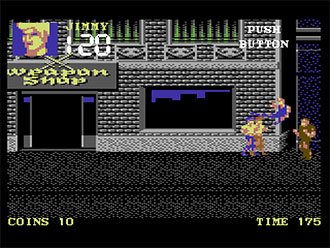 Pantallazo de Double Dragon 3: The Rosetta Stone para Commodore 64